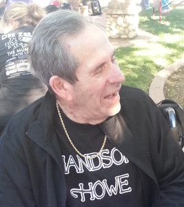 Handsome Howe himself, my grandpa, Clifford in 2012 at Walk to End Alzheimer's