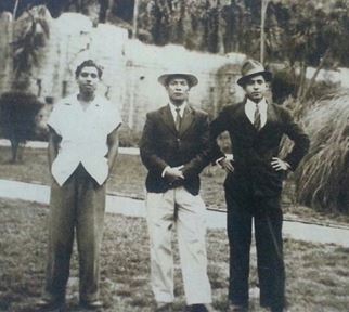 Arturo, Herminio, y Victorino en MÃ©jico 1942