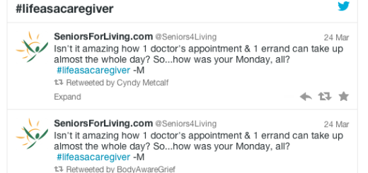 life as a caregiver tweetathon