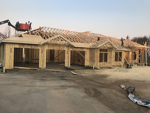 Kirsten Guanella rebuilding her home after the Tubbs Fire