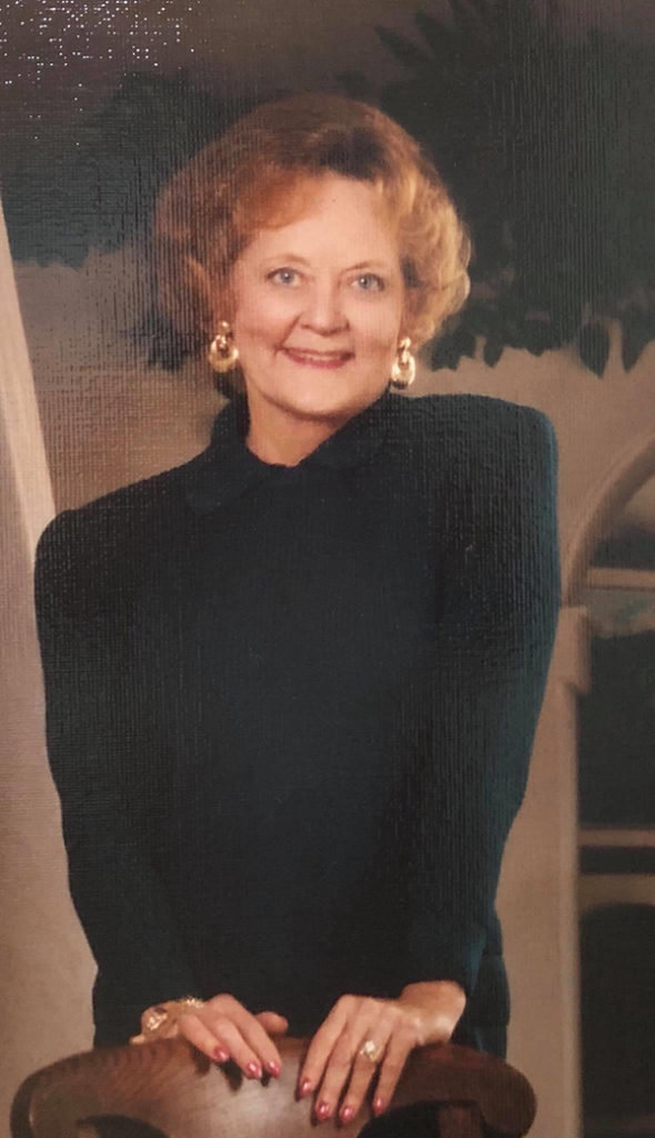 A photo of Martha who died of Alzheimer's
