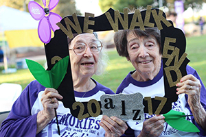 Summerfield residents at the Yuba City Walk to End Alzheimer's