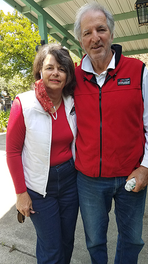 Elenita and her husband Dennis who is living with Alzheimer's