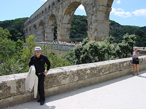 Frank, who had dementia, in France