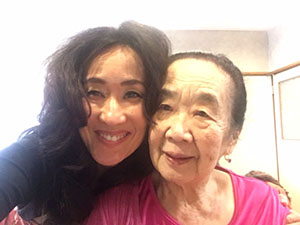 Masako and her mother who is living with Alzheimer's