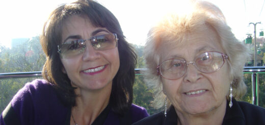 Pina and her mother Nina who was living with Alzheimer's