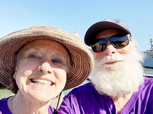 Cathy and Steve at Walk to End Alzheimer's