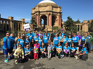 Team Genentech at the San Francisco Walk to End Alzheimer's