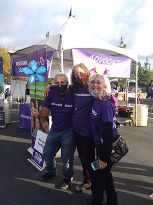 Bud and Claudia a the Walk to End Alzheimer's