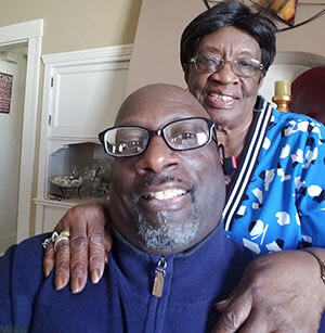 Jeffrey and his mom Creola living with dementia