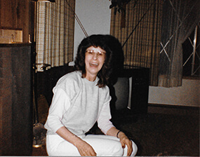 Hope before her dementia diagnosis